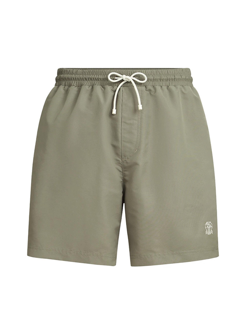 Men's Swim Shorts - Khaki 1