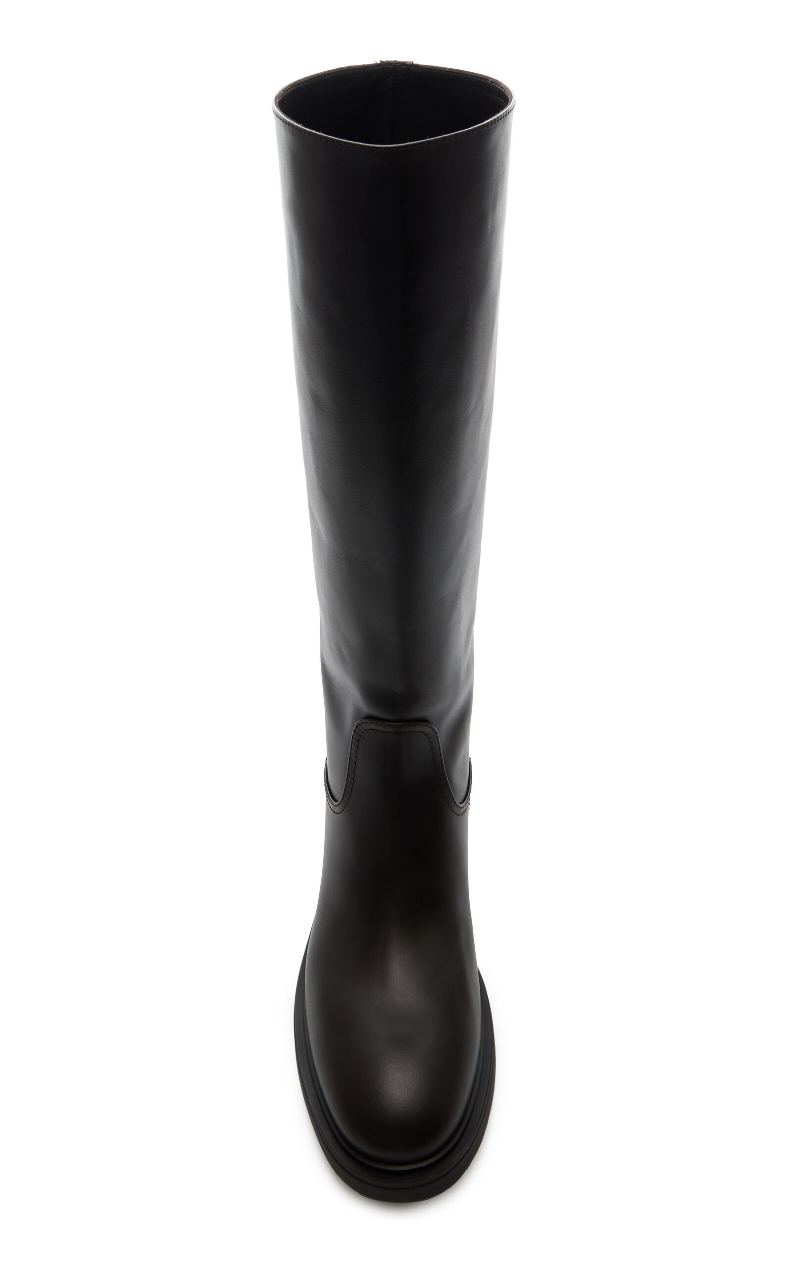 Leather Knee Boots brown - 3