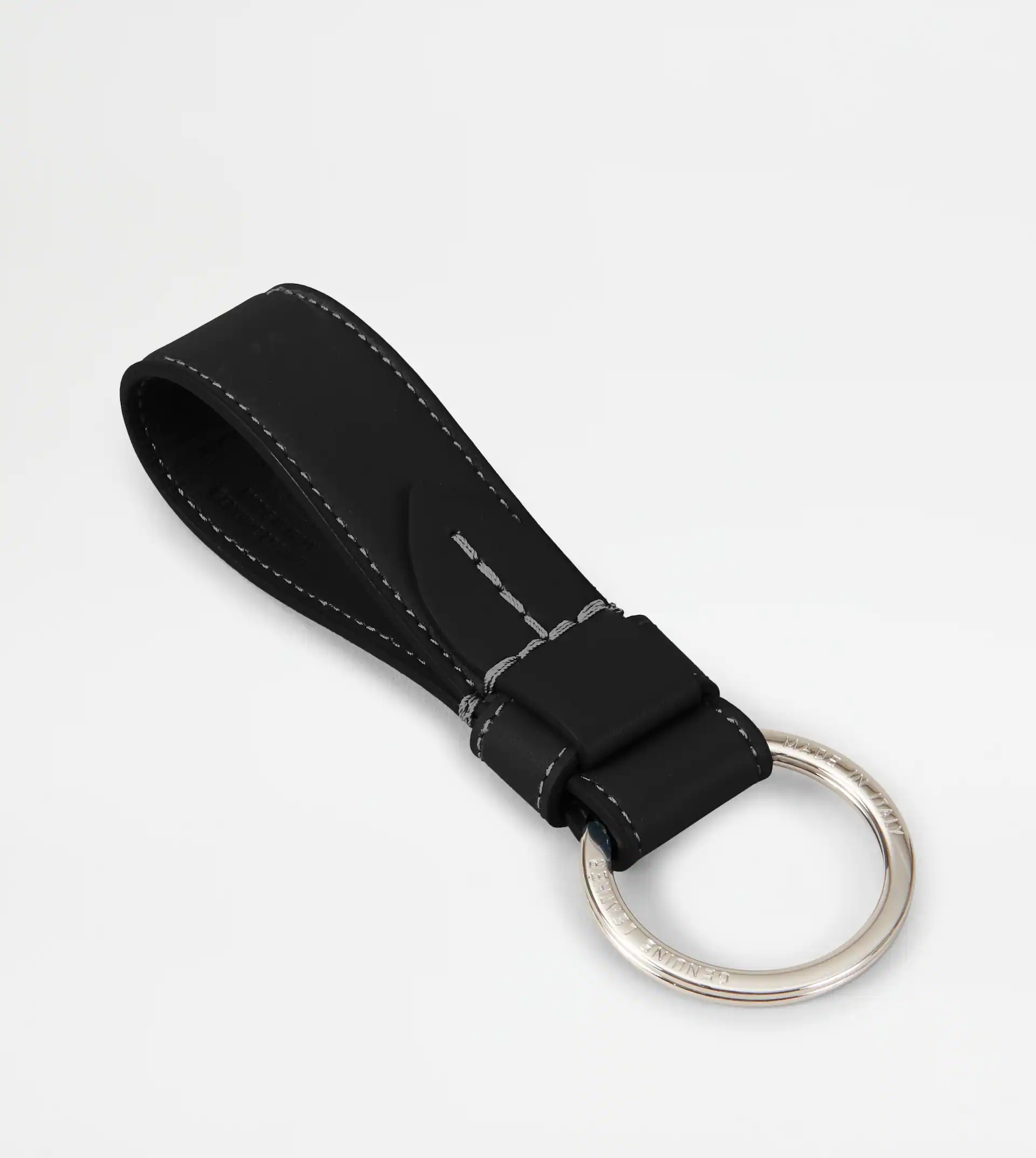 LEATHER KEY HOLDER - BLACK - 2
