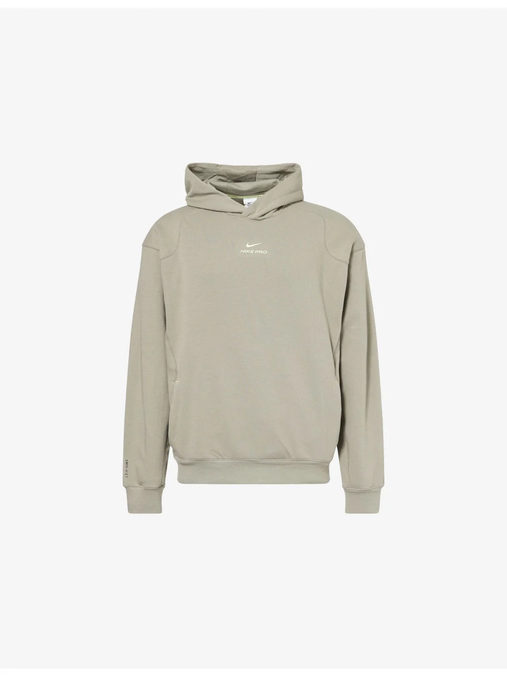 Pro Brand-Print Woven Hoodie - 1
