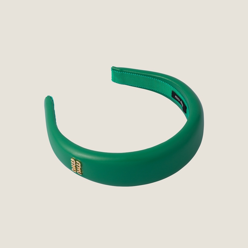 Nappa leather headband - 3