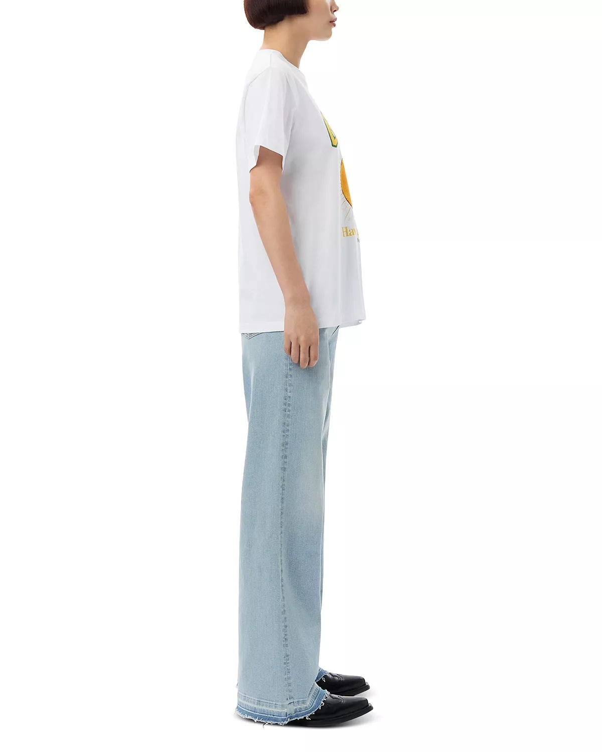 Relaxed Peach Tee - 4