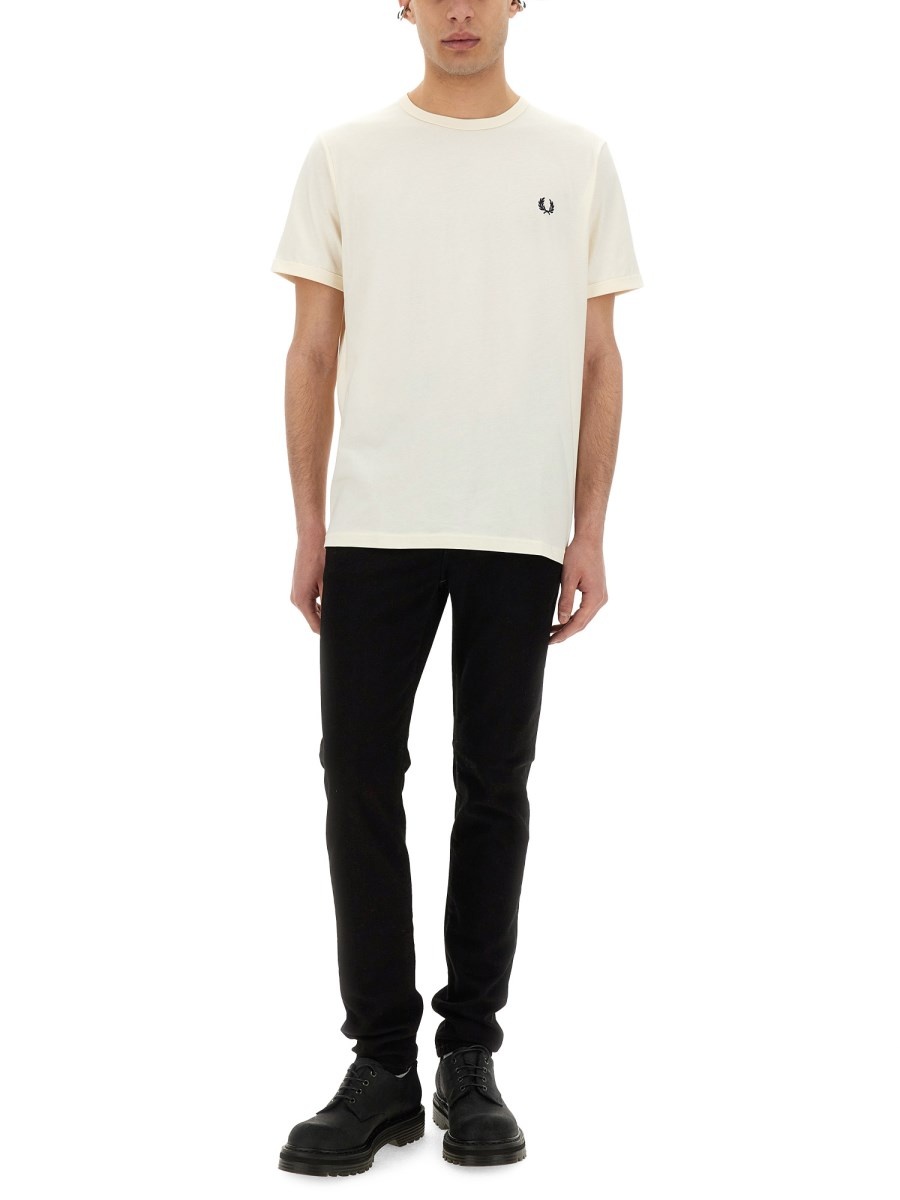 COTTON "RINGER" T-SHIRT - 2