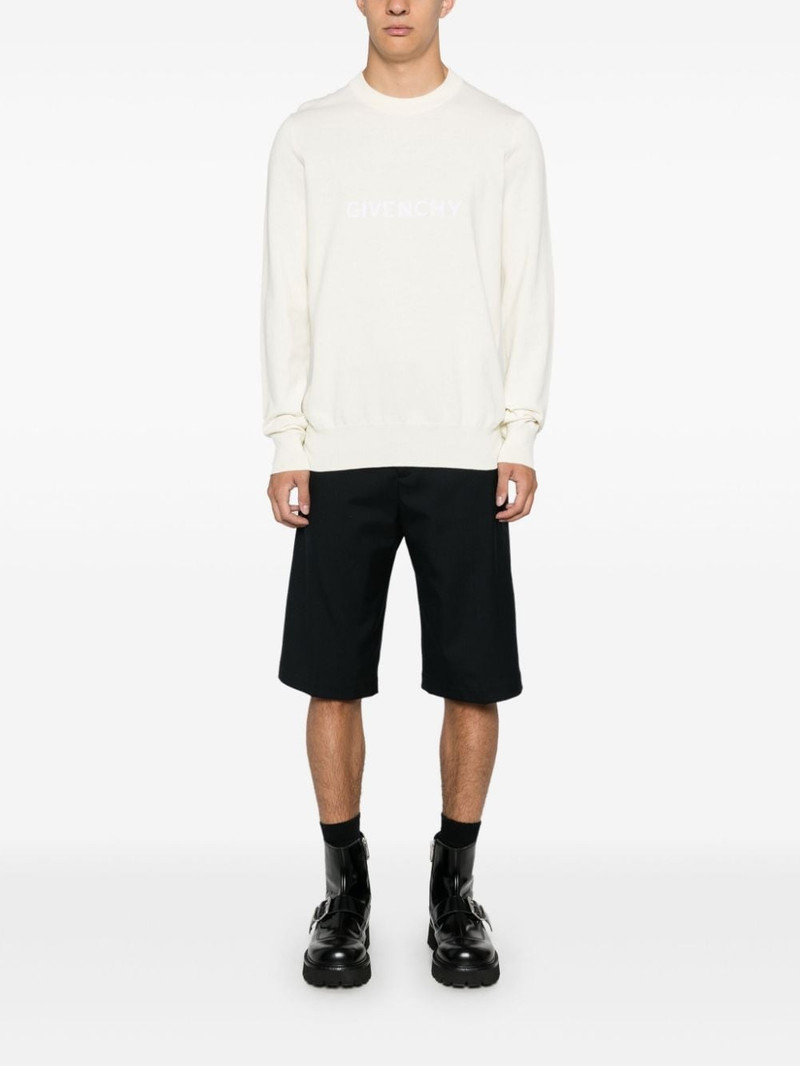 Givenchy logo-embroidered sweater outlook