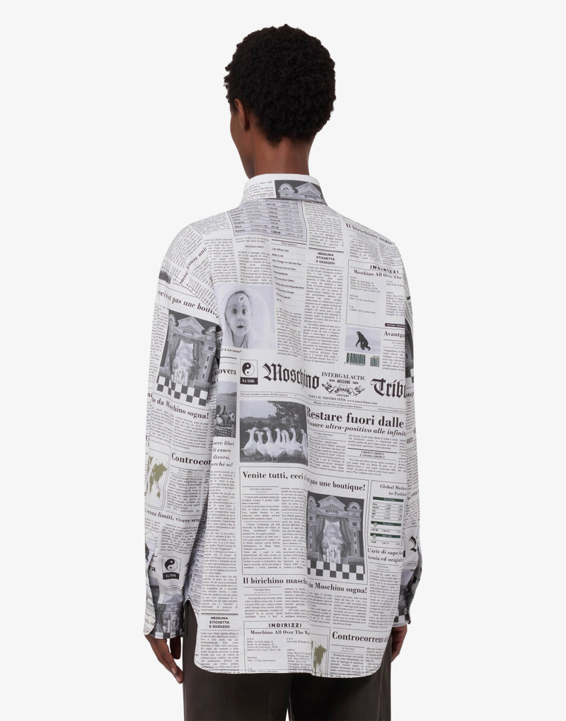PRINTED COTTON POPLIN SHIRT 1