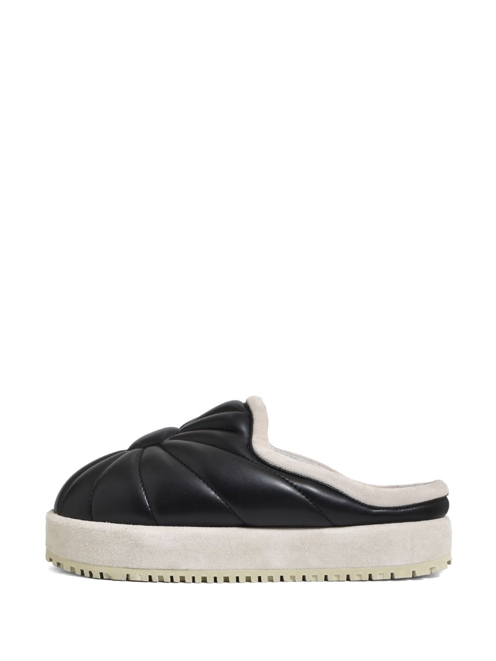 embroidery leather slippers - 6
