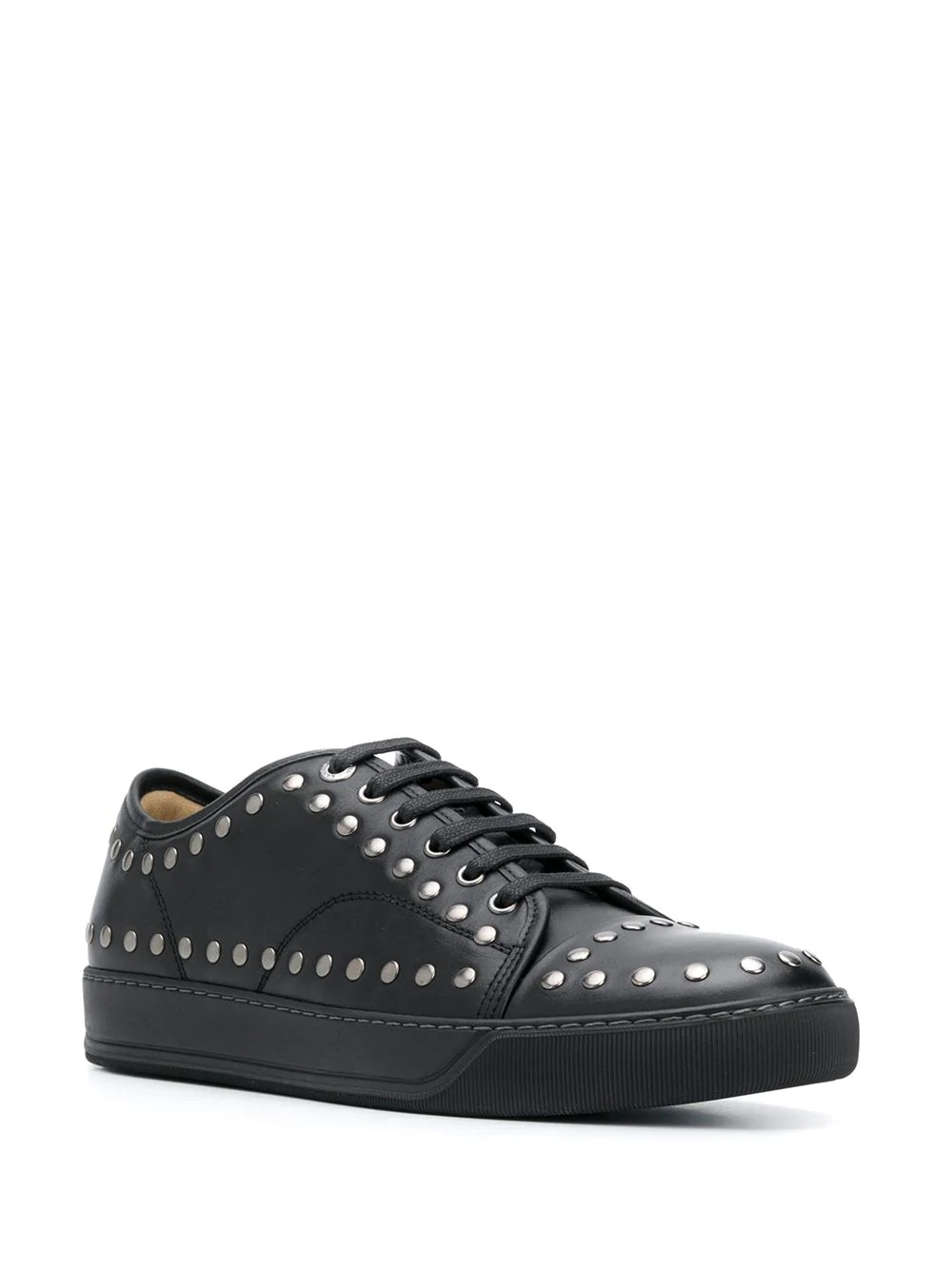 studded low-top sneakers - 2