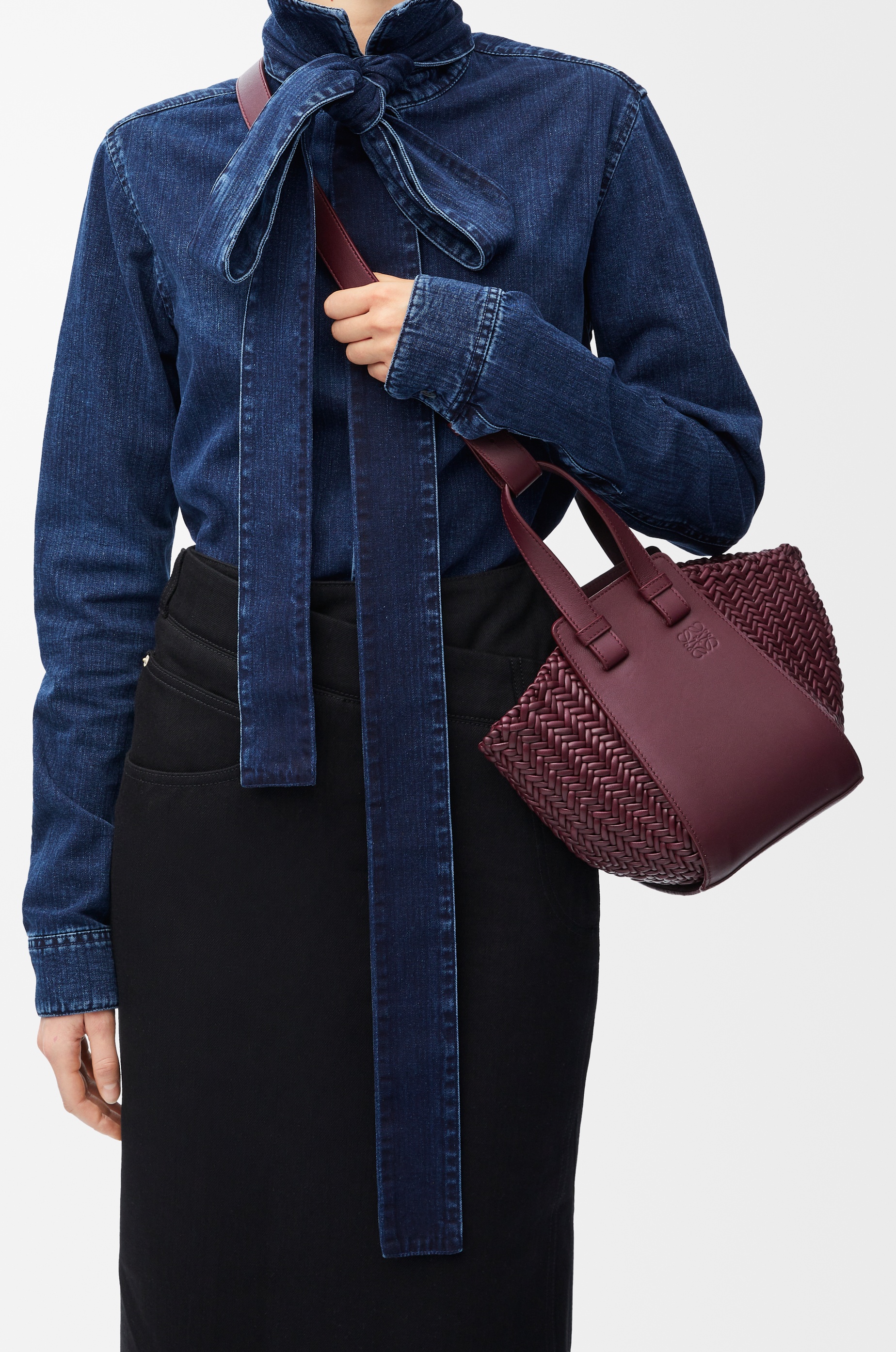 Compact Hammock bag in calfskin - 3
