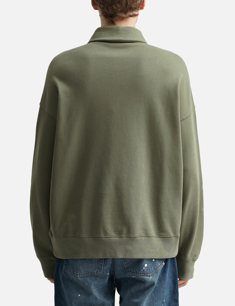Maison Kitsuné PROFILE FOX OVERSIZE POLO SWEATSHIRT outlook