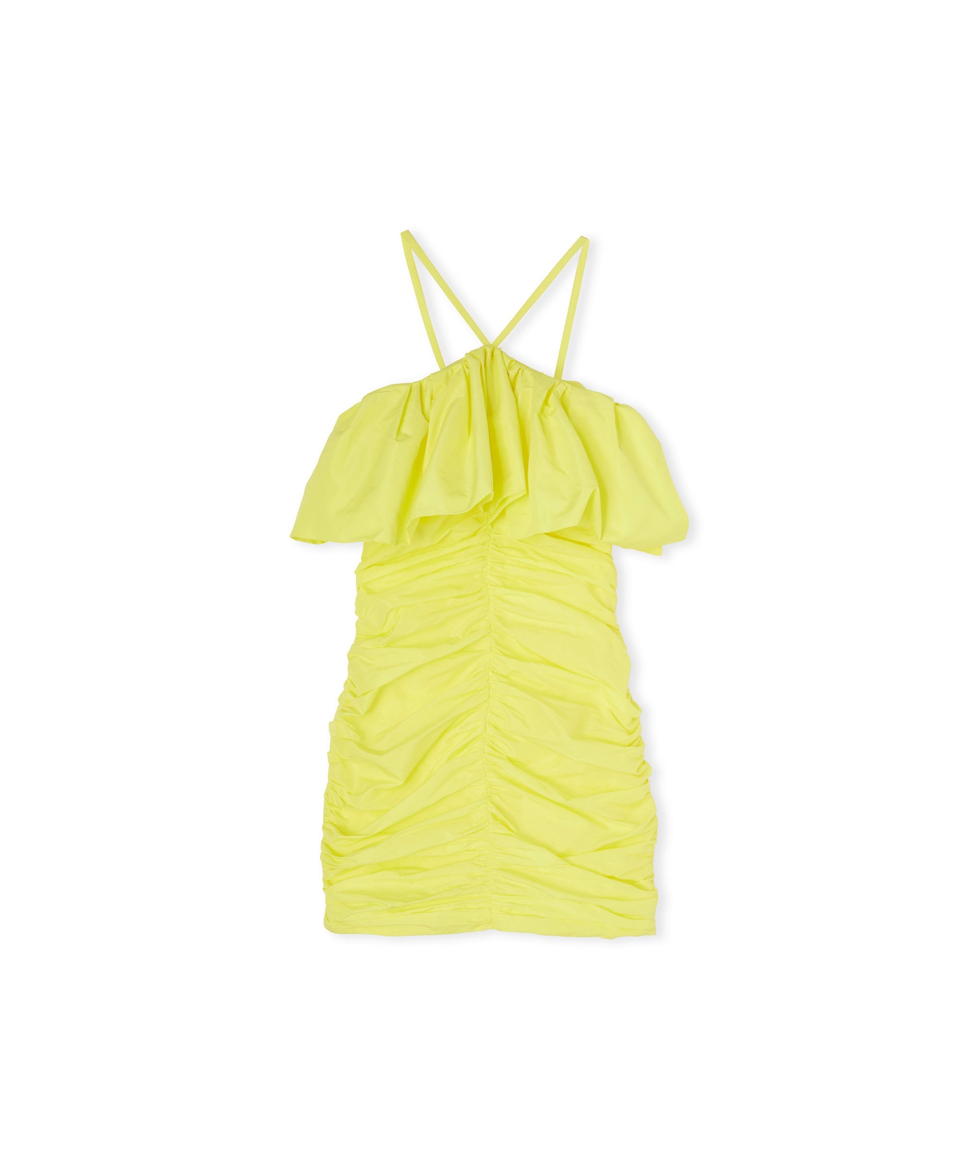 Taffeta mini sheathe dress - 1