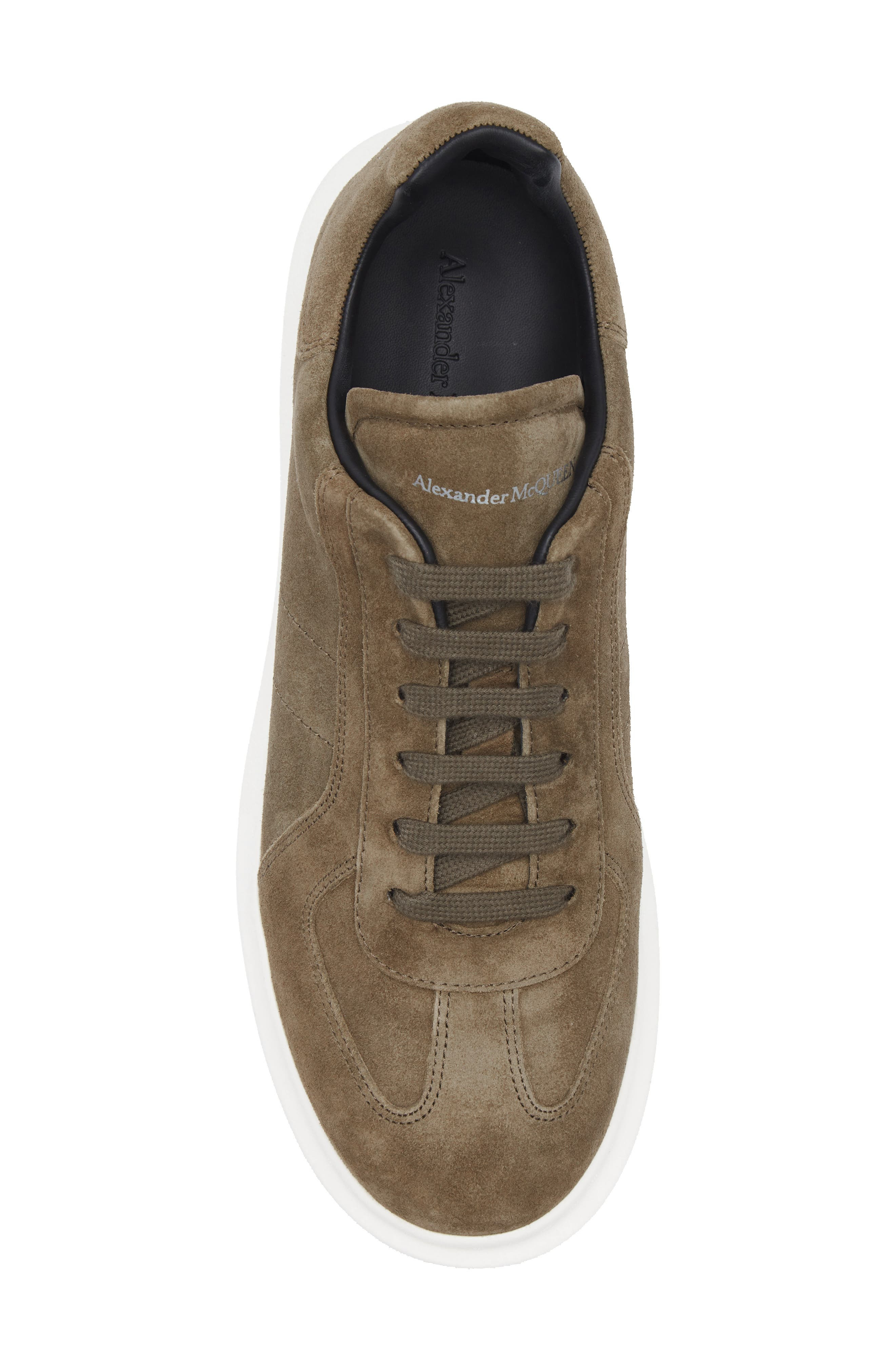 Alexander McQueen Oversize Retro Sneaker in Mud at Nordstrom - 5