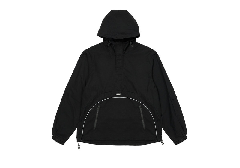 DEFLECTOR 1/2 ZIP JACKET BLACK - 1