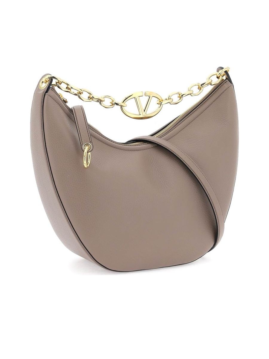 Medium Vlogo Moon Hobo Bag - 3