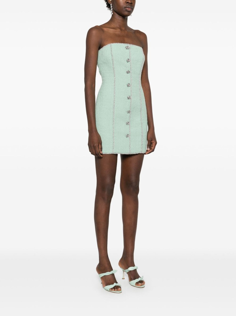 bouclé mini dress 3