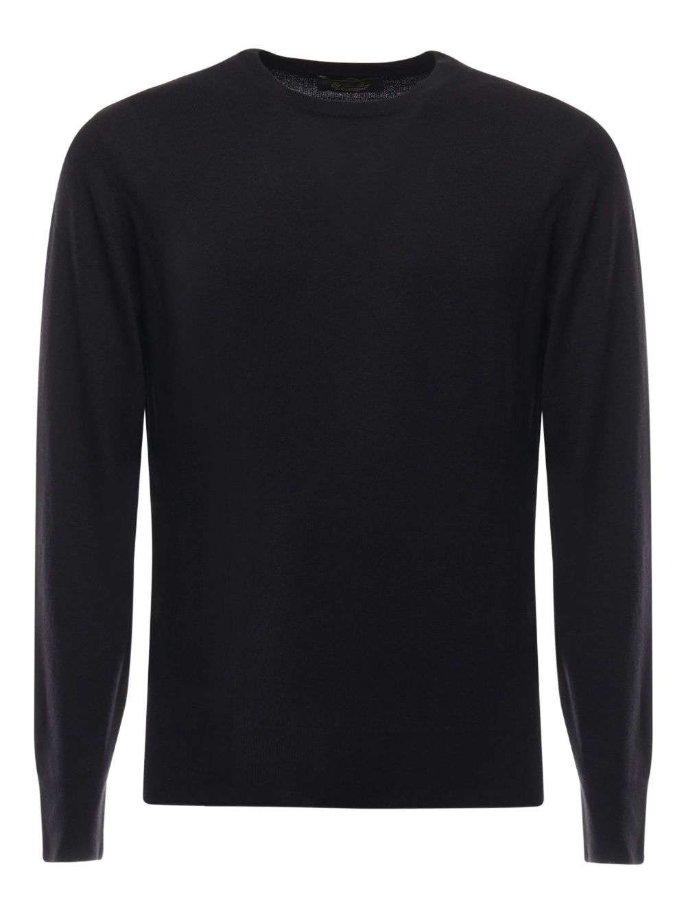 crew-neck cashmere sweater - 1