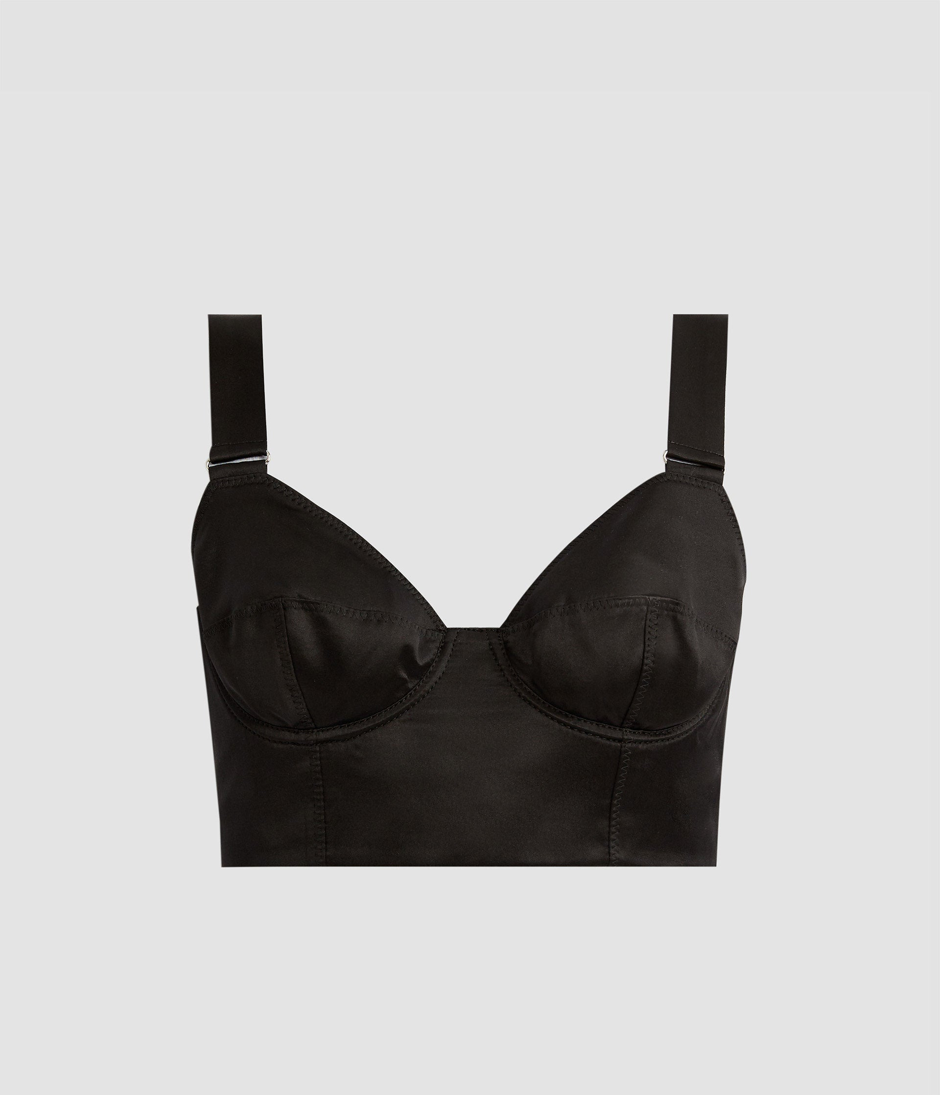 CROPPED CORSET BRA TOP - 2