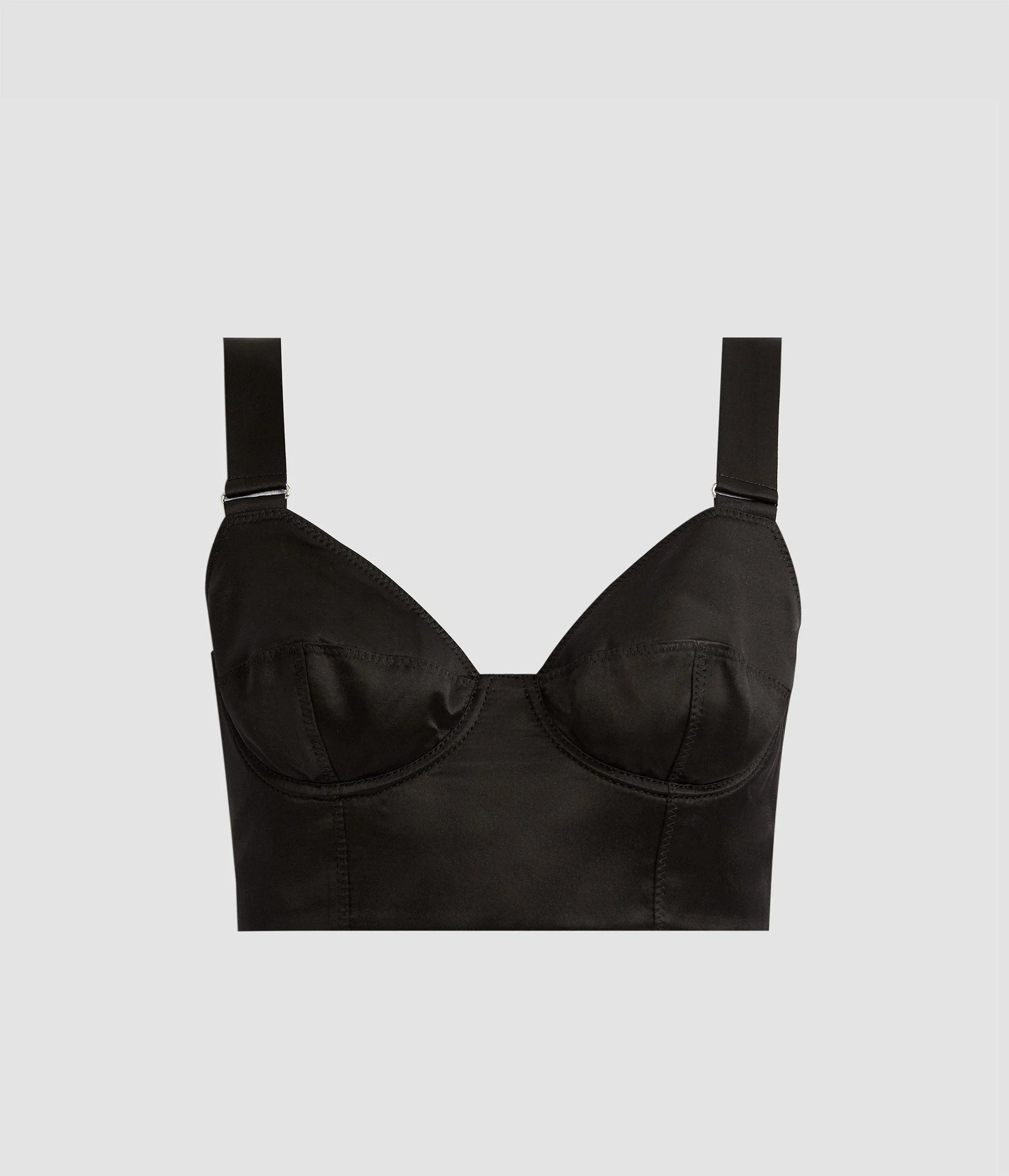 CROPPED CORSET BRA TOP - 1