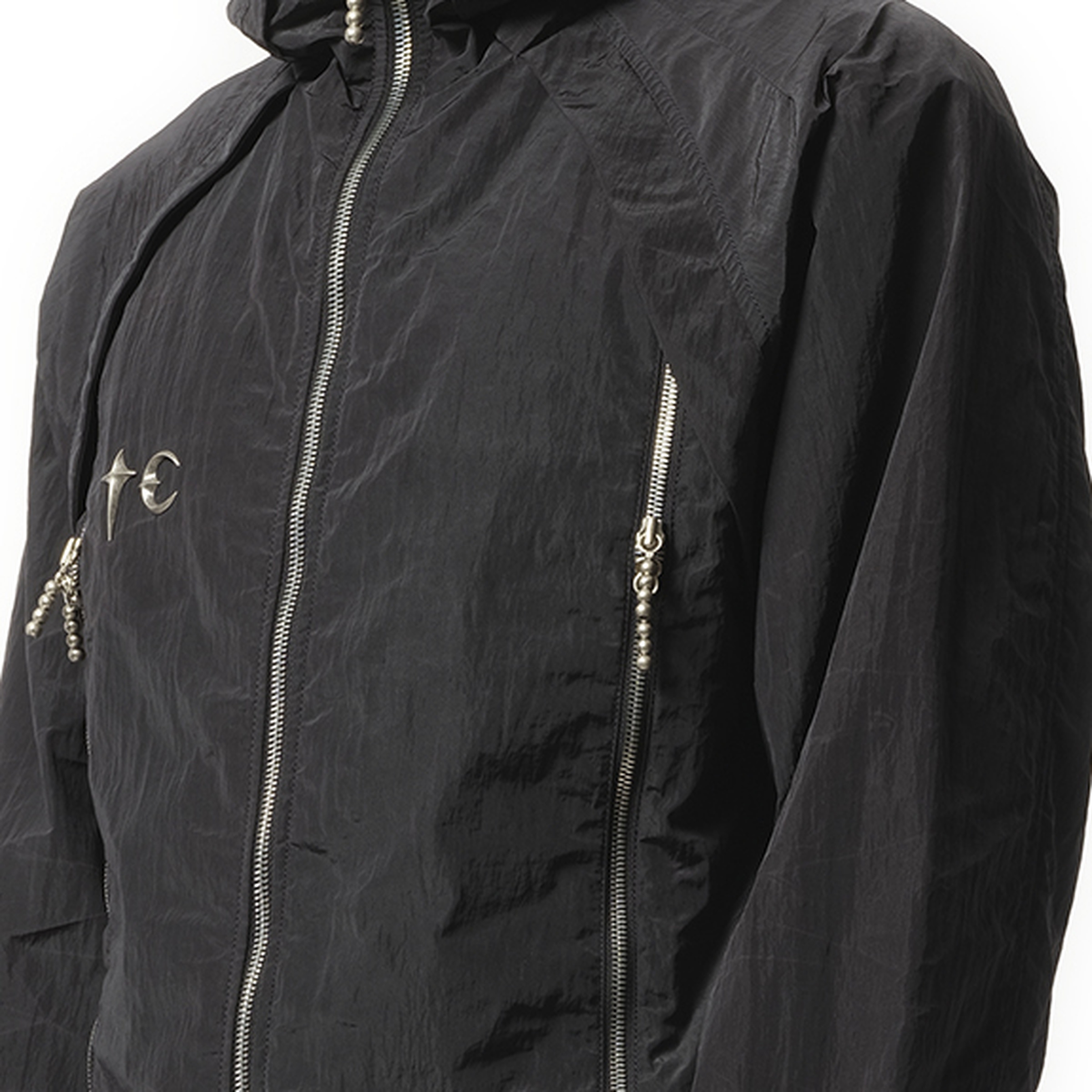 Scarred Wind Soldier Jacket in Black - 3