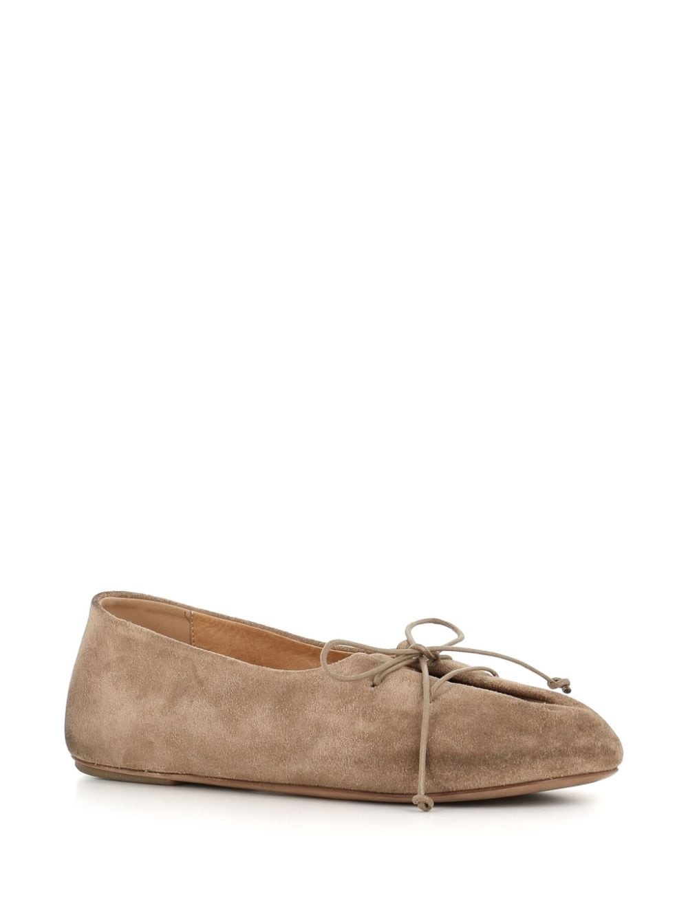 suede leather ballerina shoes - 2