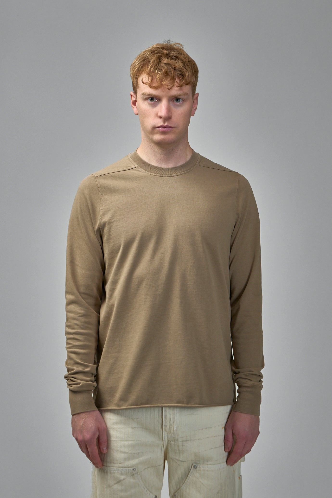 Knit T-Shirt Crewneck Sweat - 2