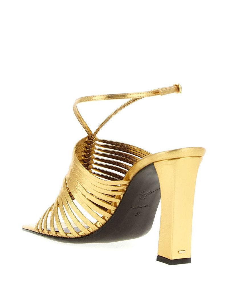 Savoia metallic sandals 4