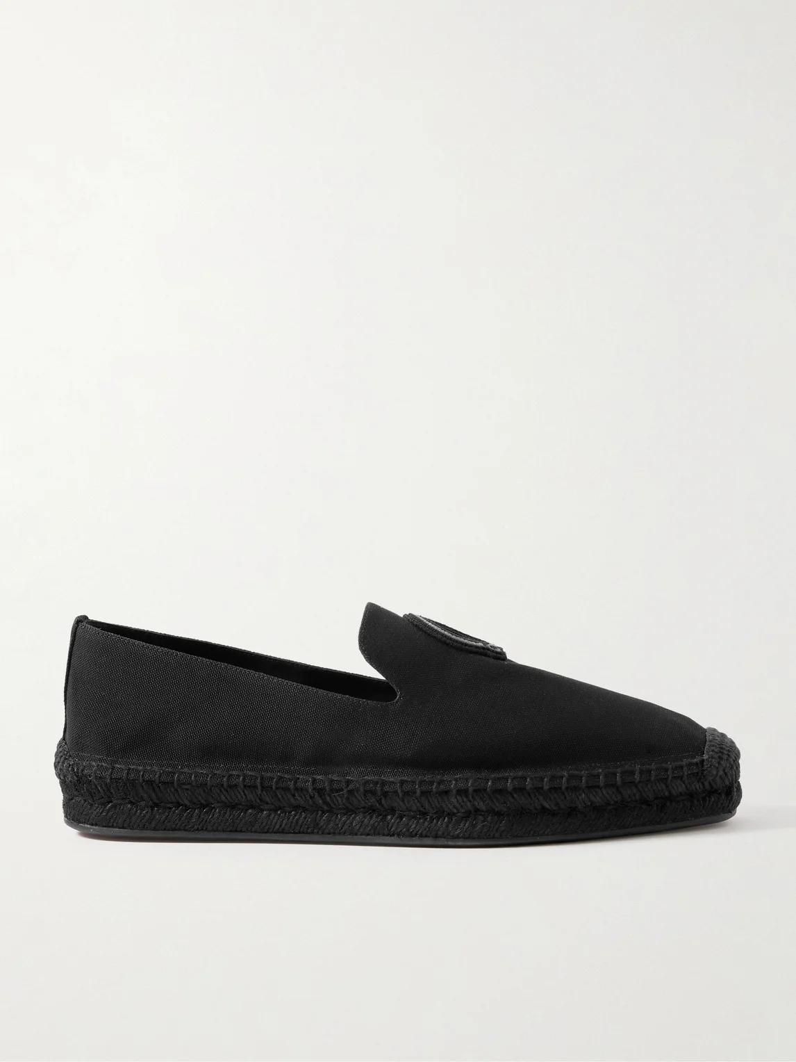 Nanou Logo-Appliquéd Canvas Espadrilles - 1