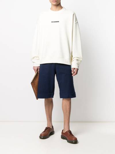 Jil Sander knee-length cotton deck shorts outlook