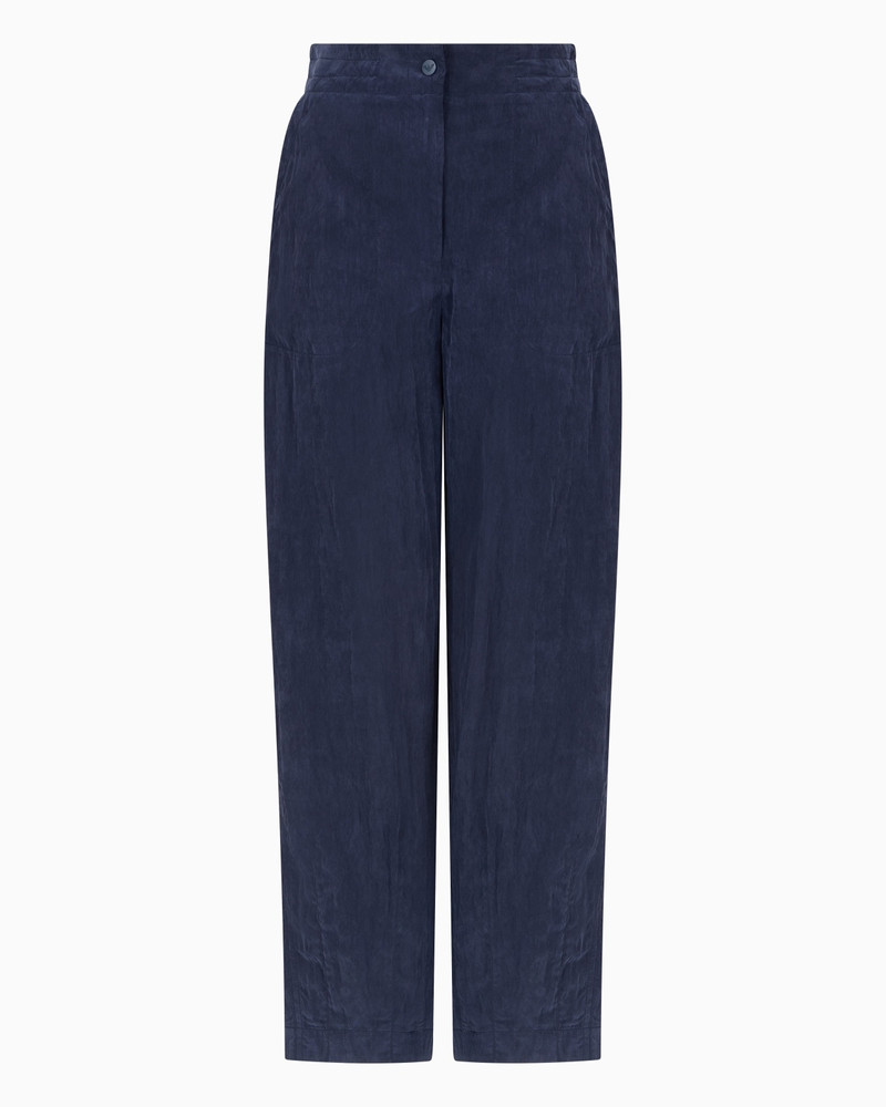 TECHNICAL CUPRO TROUSERS 1