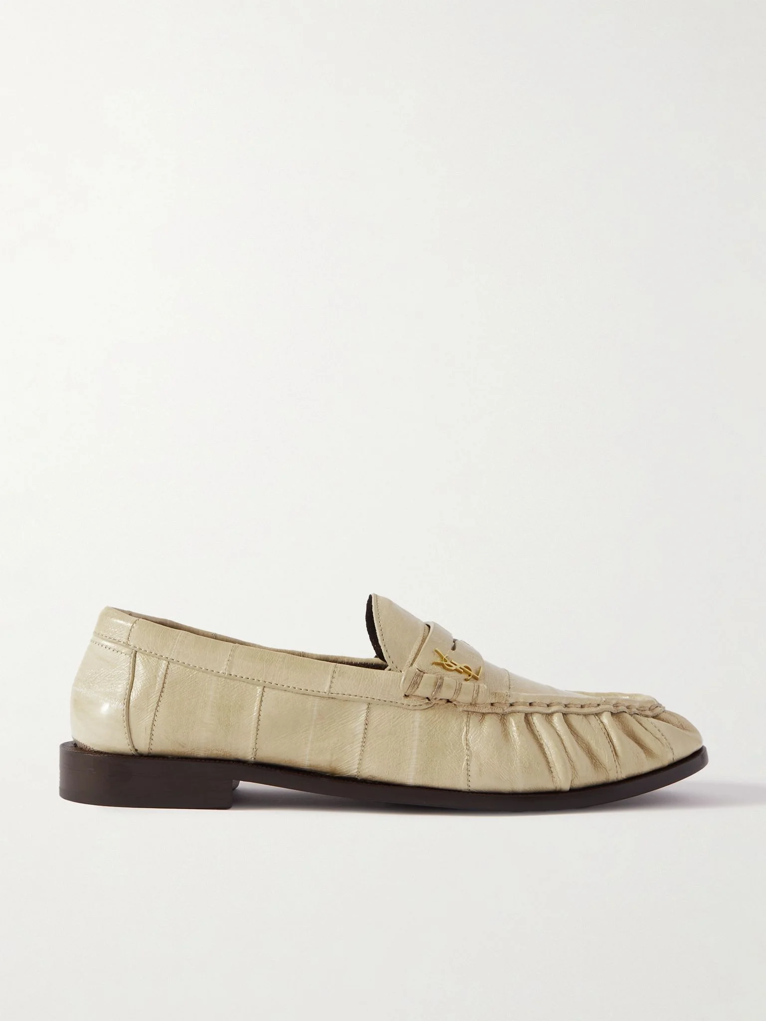 Le Loafer leather loafers Ivory - 1
