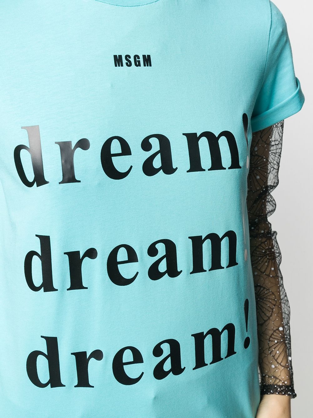 slogan print T-shirt - 5