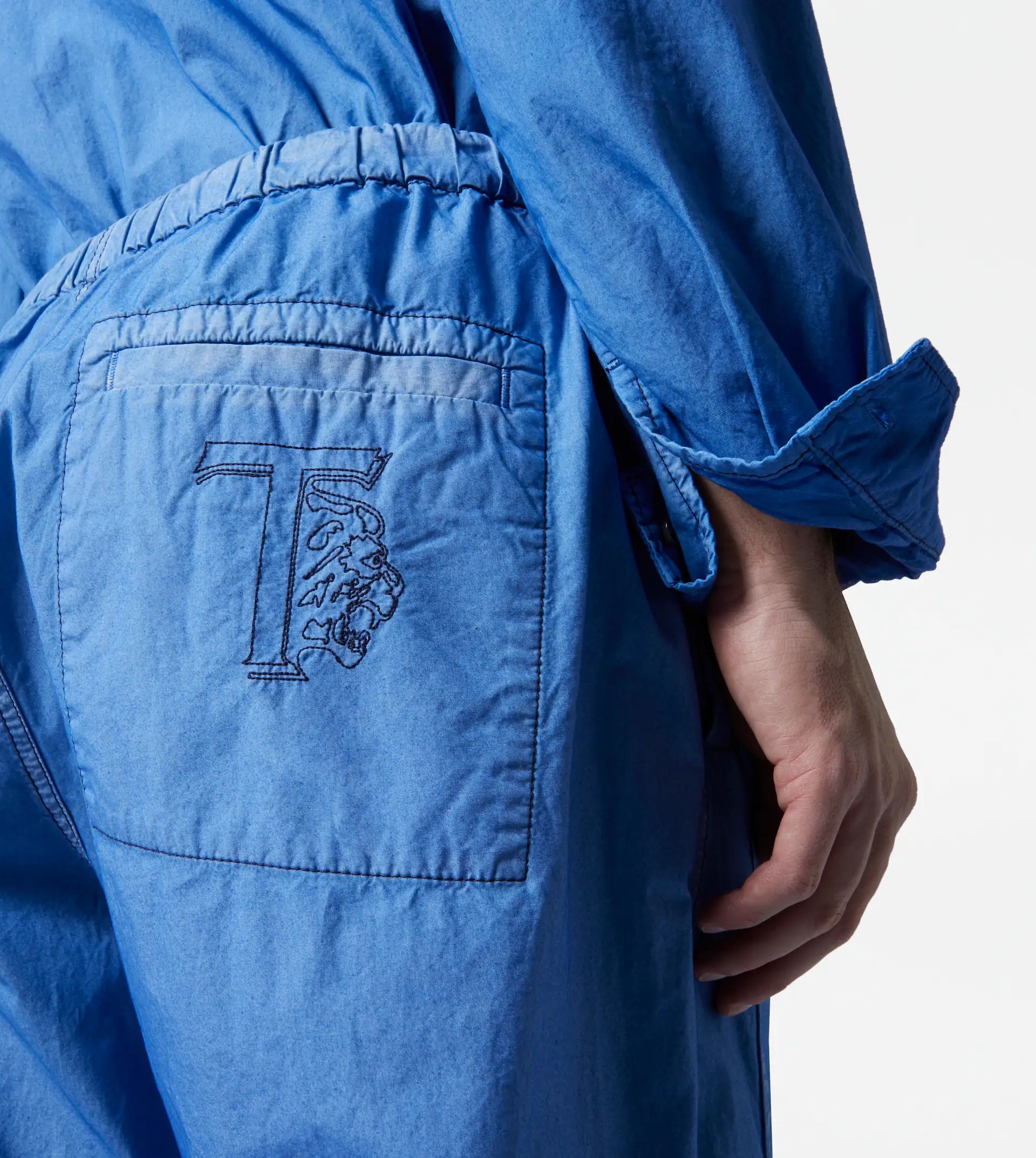 BAGGY TROUSERS - LIGHT BLUE - 8