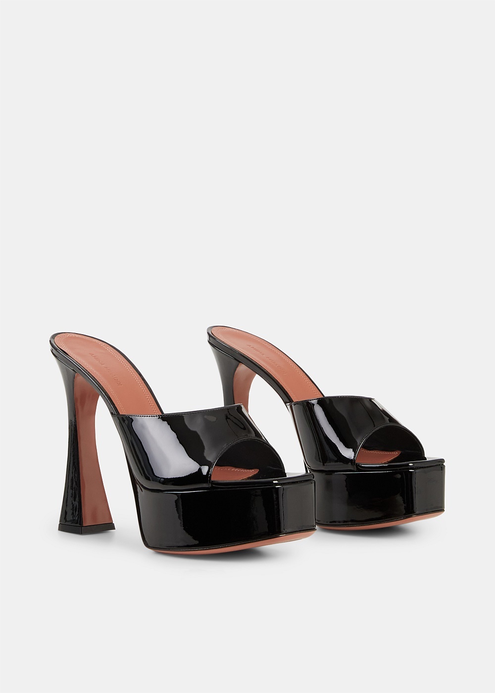 Black Patent Dalida Sandal - 3