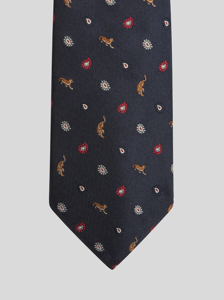 SILK JACQUARD TIE - 3