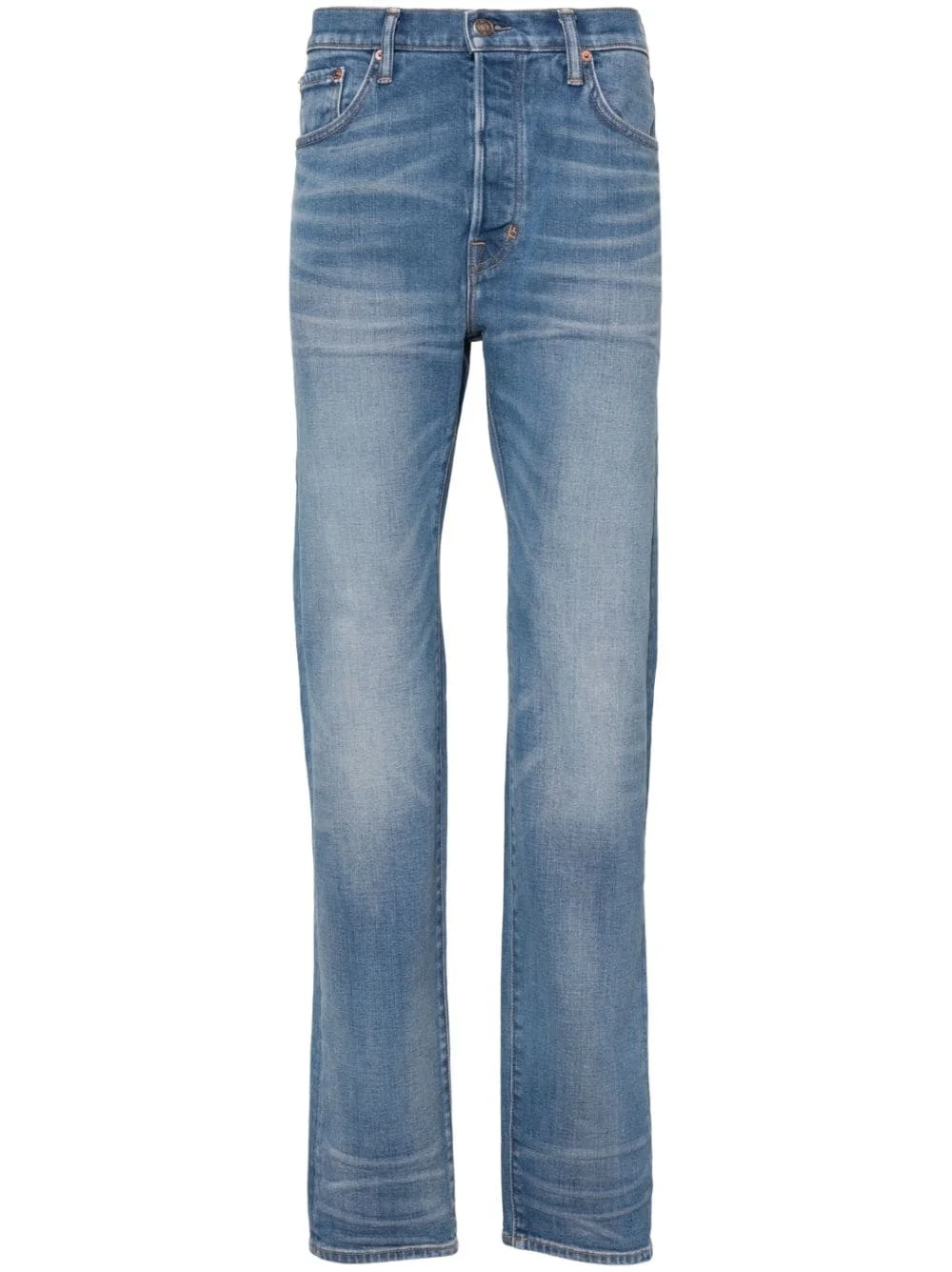 Broken slim-cut jeans - 1