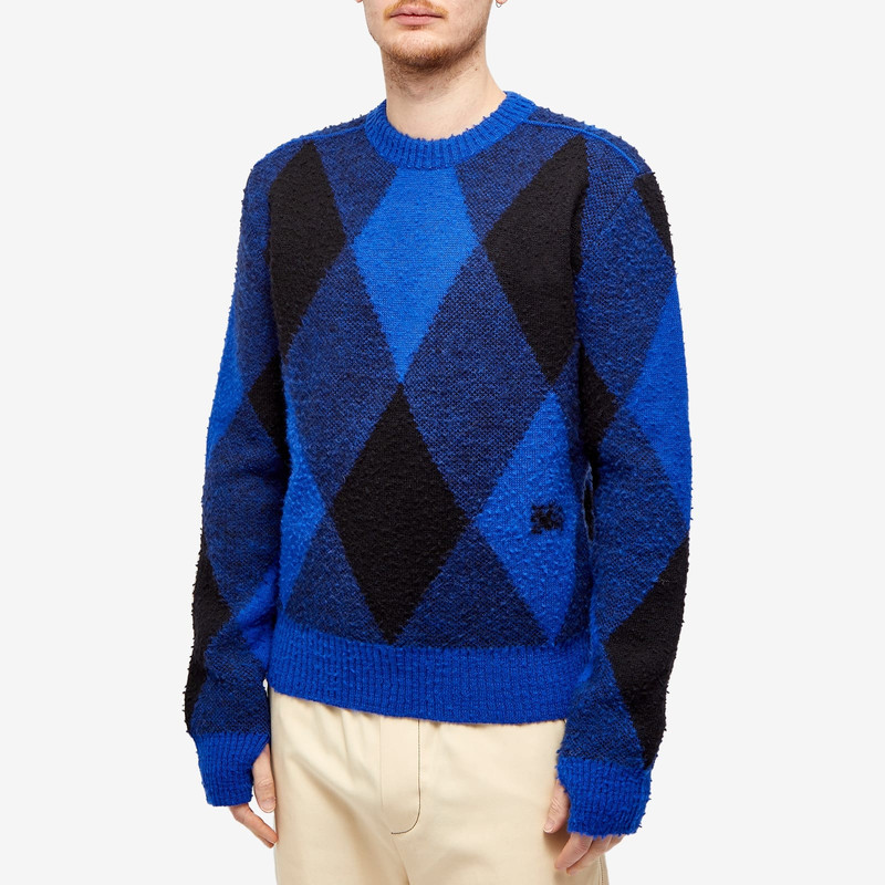 Argyle Wool Sweater 5