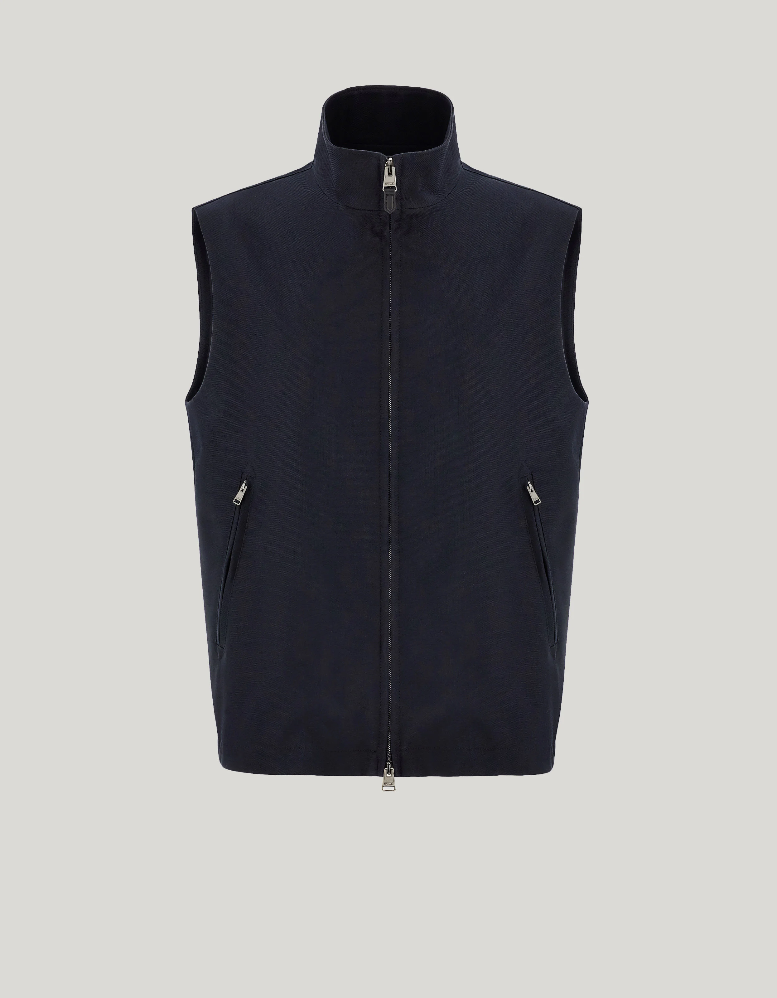 BLUE TECHNICAL FABRIC VEST - 1