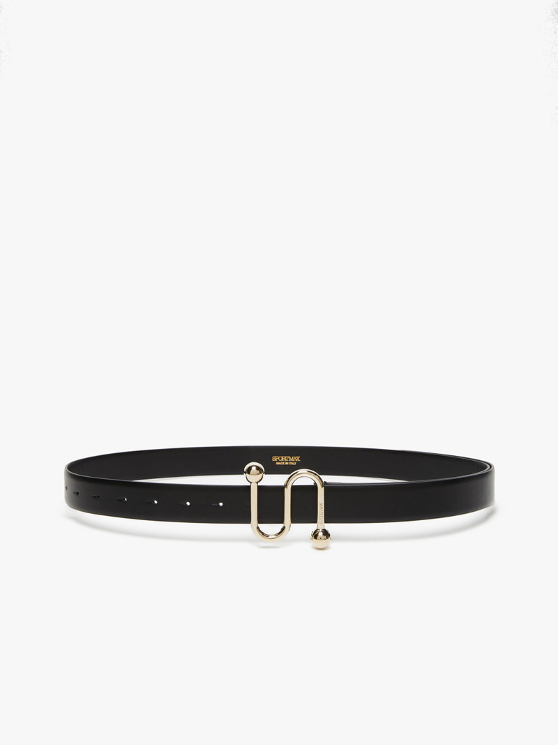 ARLEM Sportmax monogram belt with buckle 1