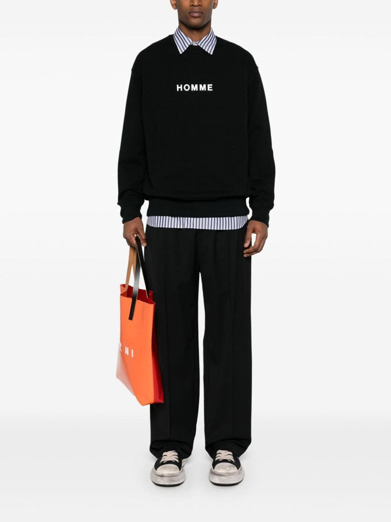 Comme des Garçons Homme Sudadera cotton sweatshirt outlook