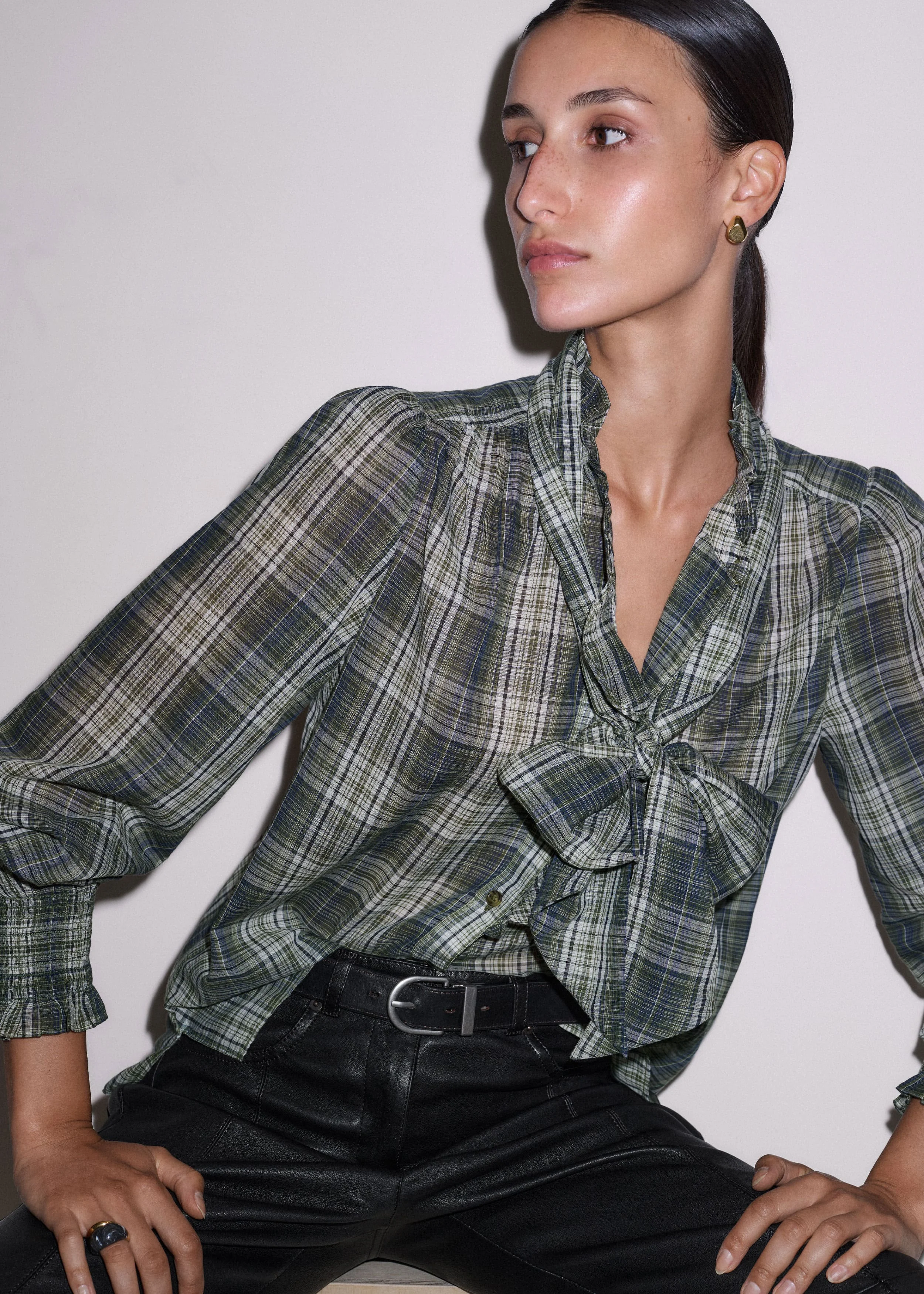 Straight Blouse - 1