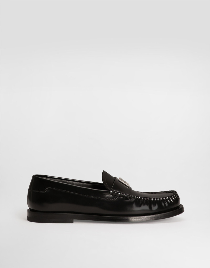 Polished calfskin loafers 1