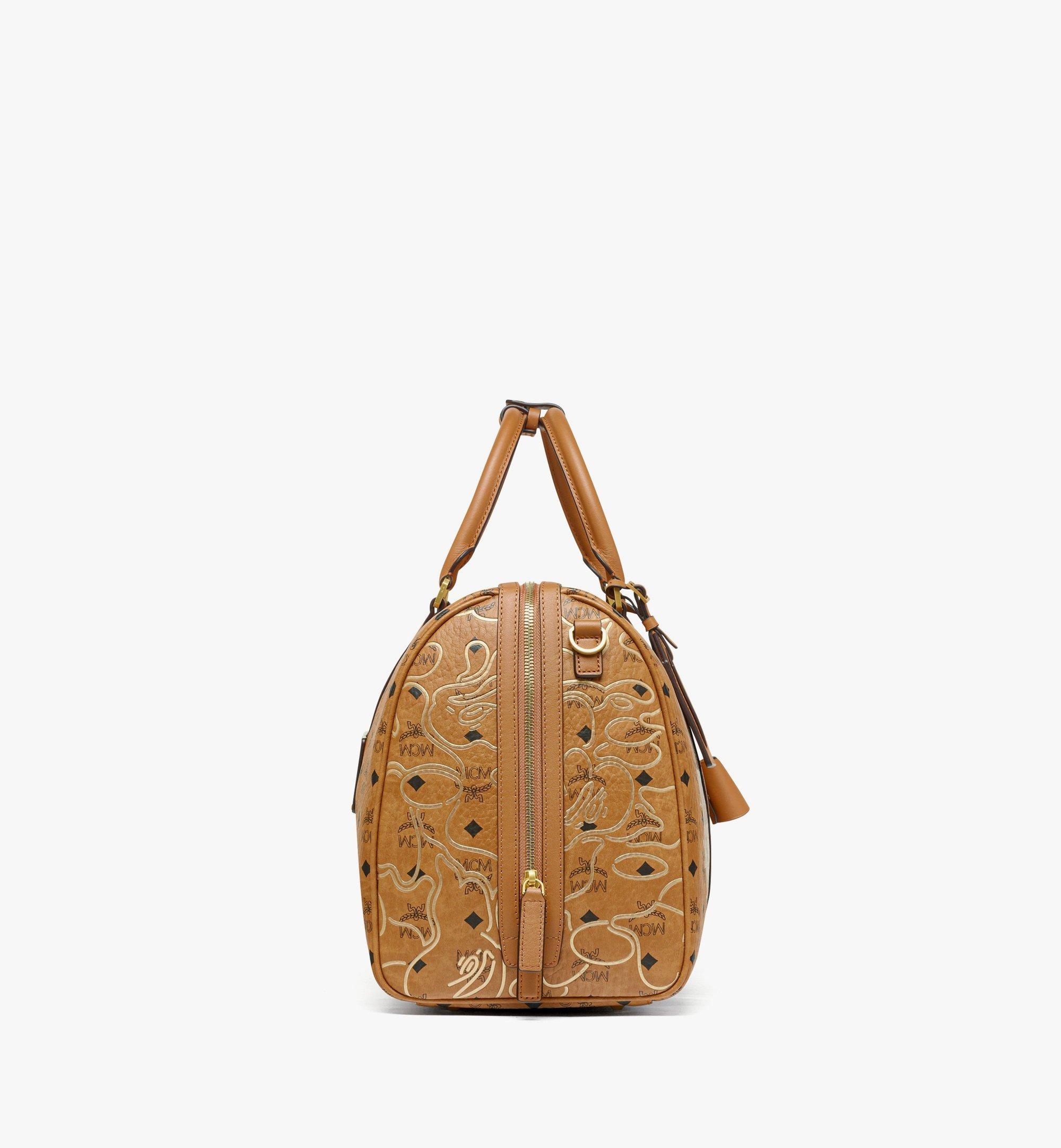 MCM x BAPE Ottomar Weekender Bag in Visetos - 2