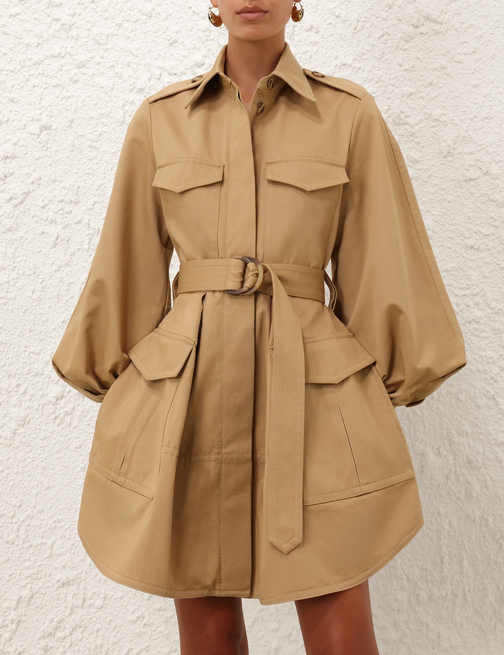 ILLUMINATE CARGO MINI DRESS - 2