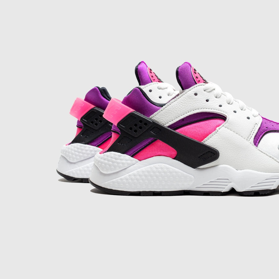 WMNS AIR HUARACHE "WHITE HYPER PINK" - 5