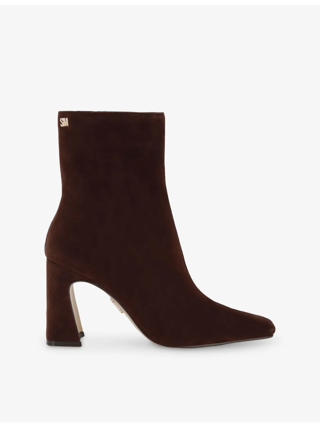 Flares Heeled Suede Ankle Boots - 1