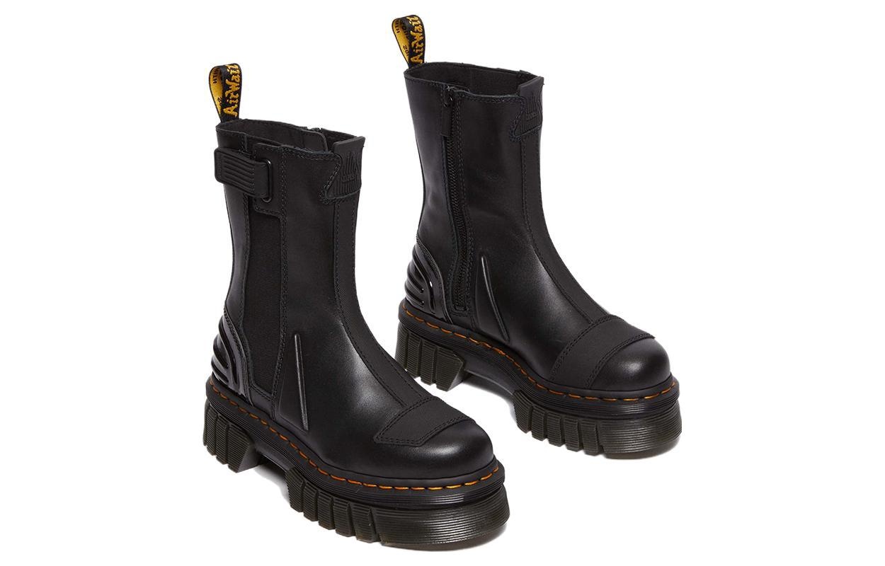 Dr.Martens Audrick Alternative Leather Chelsea Hi Platform Boots 'Black' 30973001 - 3