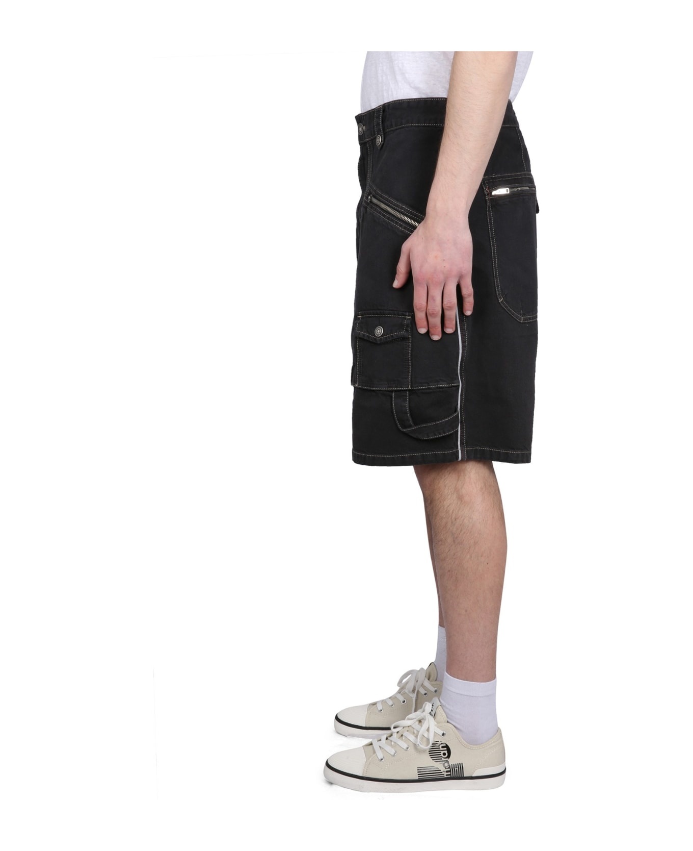Peio Denim Bermuda Shorts - 2