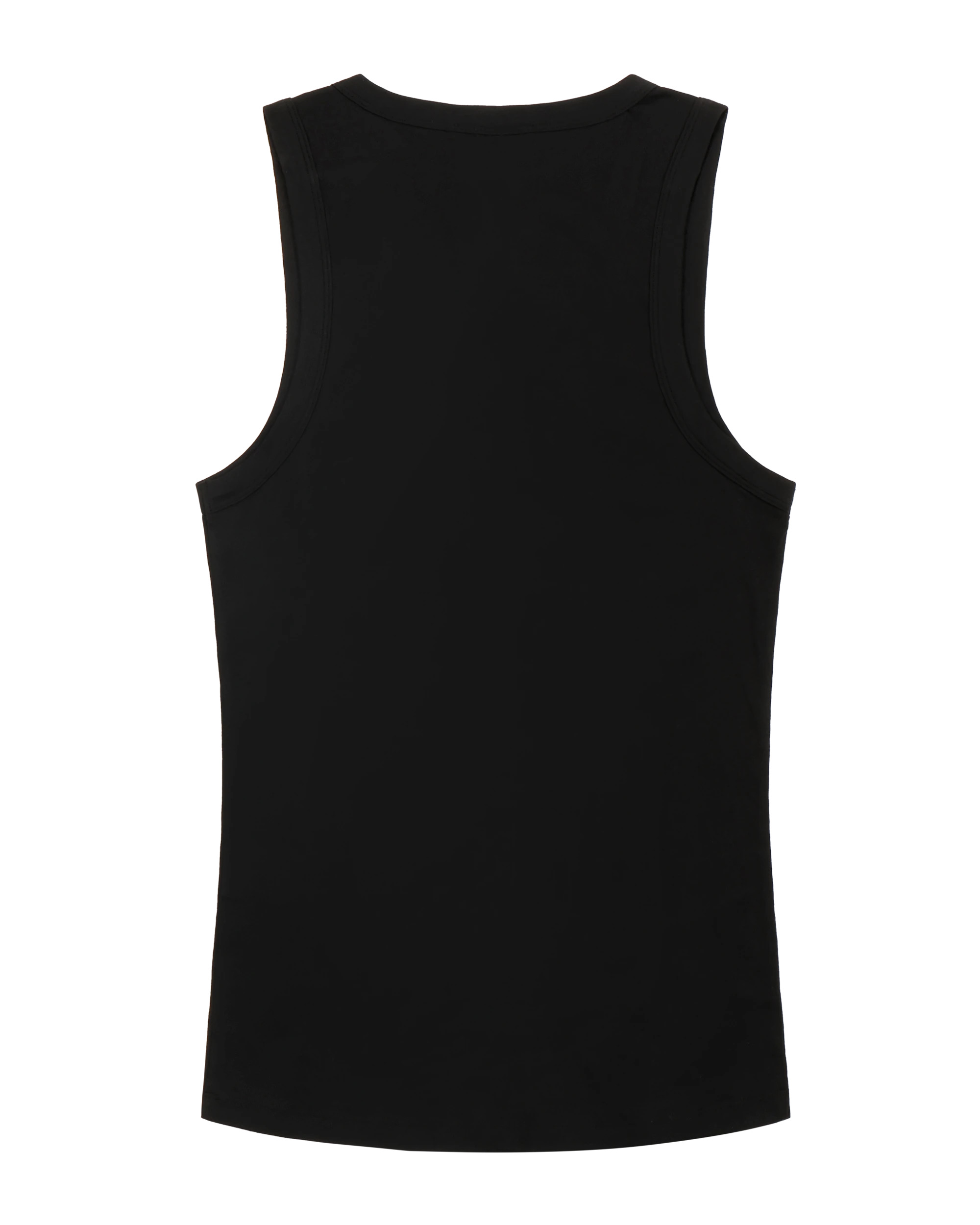 SHEER TANK BLACK - 8