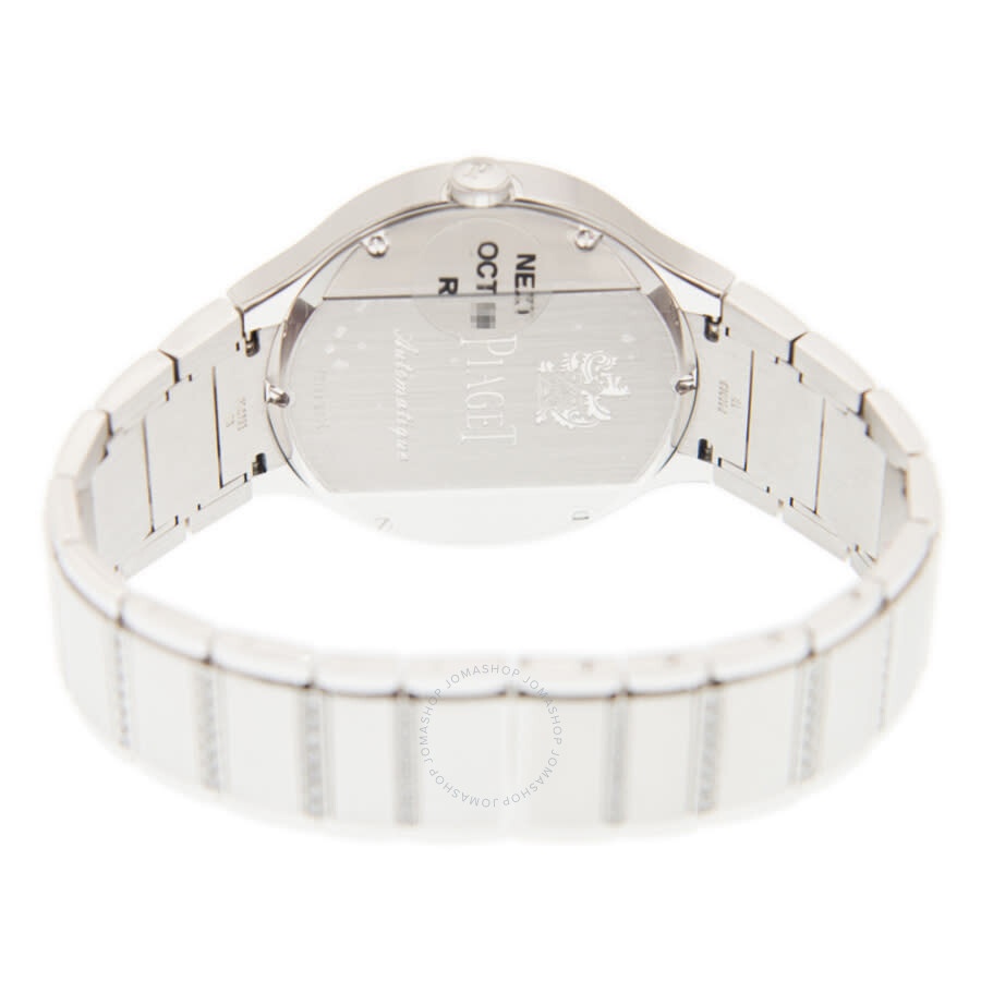 Piaget Polo Automatic Diamond Silver Dial Men's Watch GOA36225 - 5