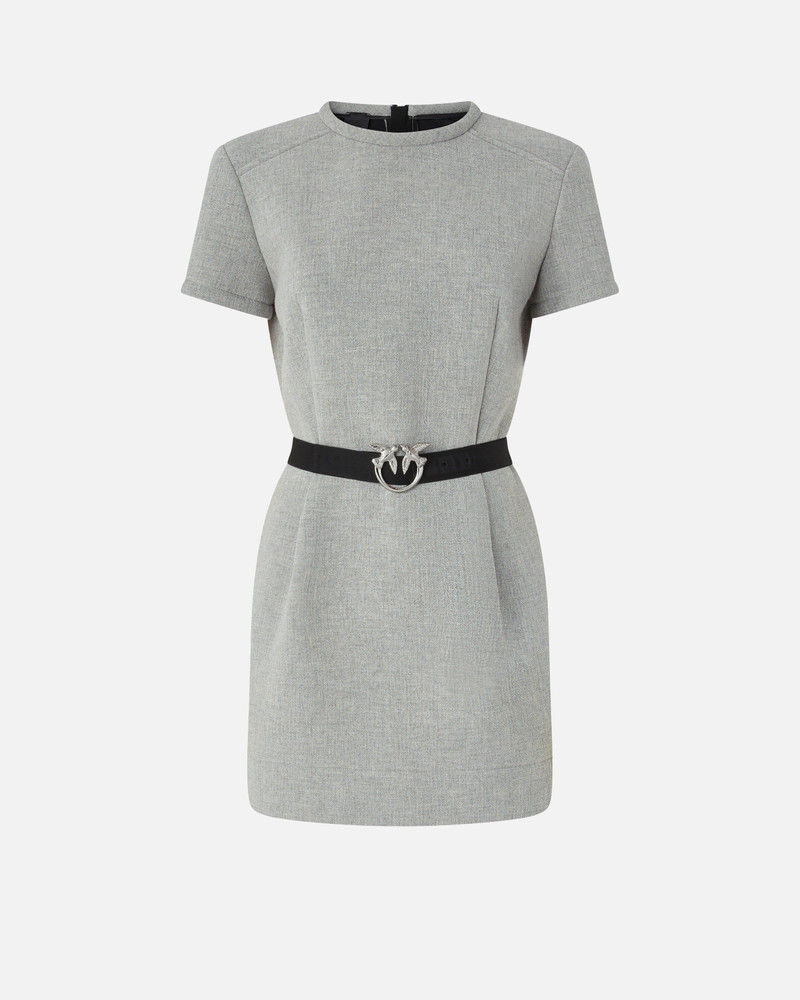 MINI DRESS WITH LOVE BIRDS BELT 1