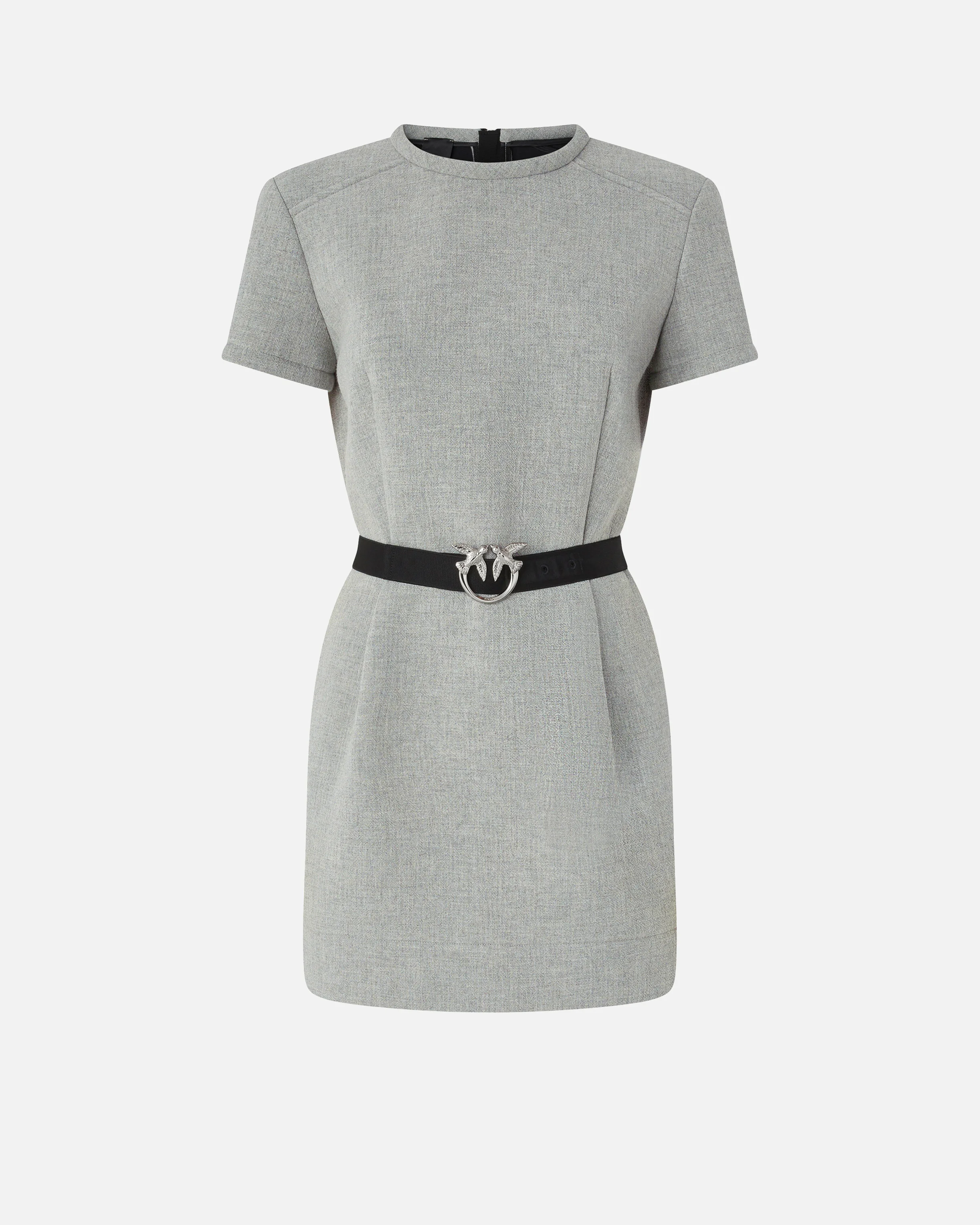 MINI DRESS WITH LOVE BIRDS BELT - 1